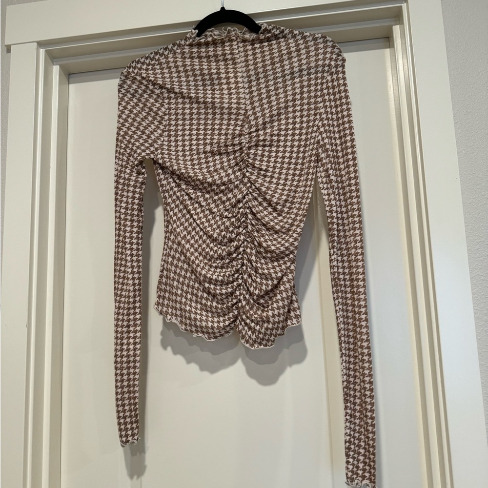 Free people patterned turtleneck